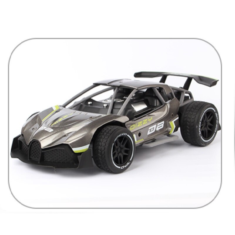 Electronic Mini RC Car 4 Channel 2.4G 360 Degree Rotating 1:20 Remote Control Vehicle 15 Km/h Alloy Racing Speed Car Toys: YK35-SL-3366-1-Gray