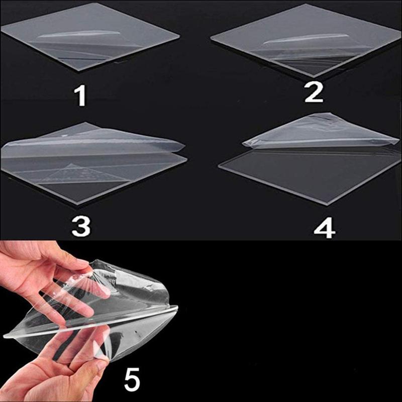 2 stücke Buch Anzeige-ständer Schreibtisch Buch Halfter transparent Acryl Buch Regal Vertikale Buch Lehrbuch Anzeige Stand (transparent)