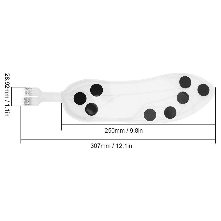 spüren matt Druck Sensor Schuh Zubehör Clever Einlegesohle Intelligente Gefühl für Schritt Zählen