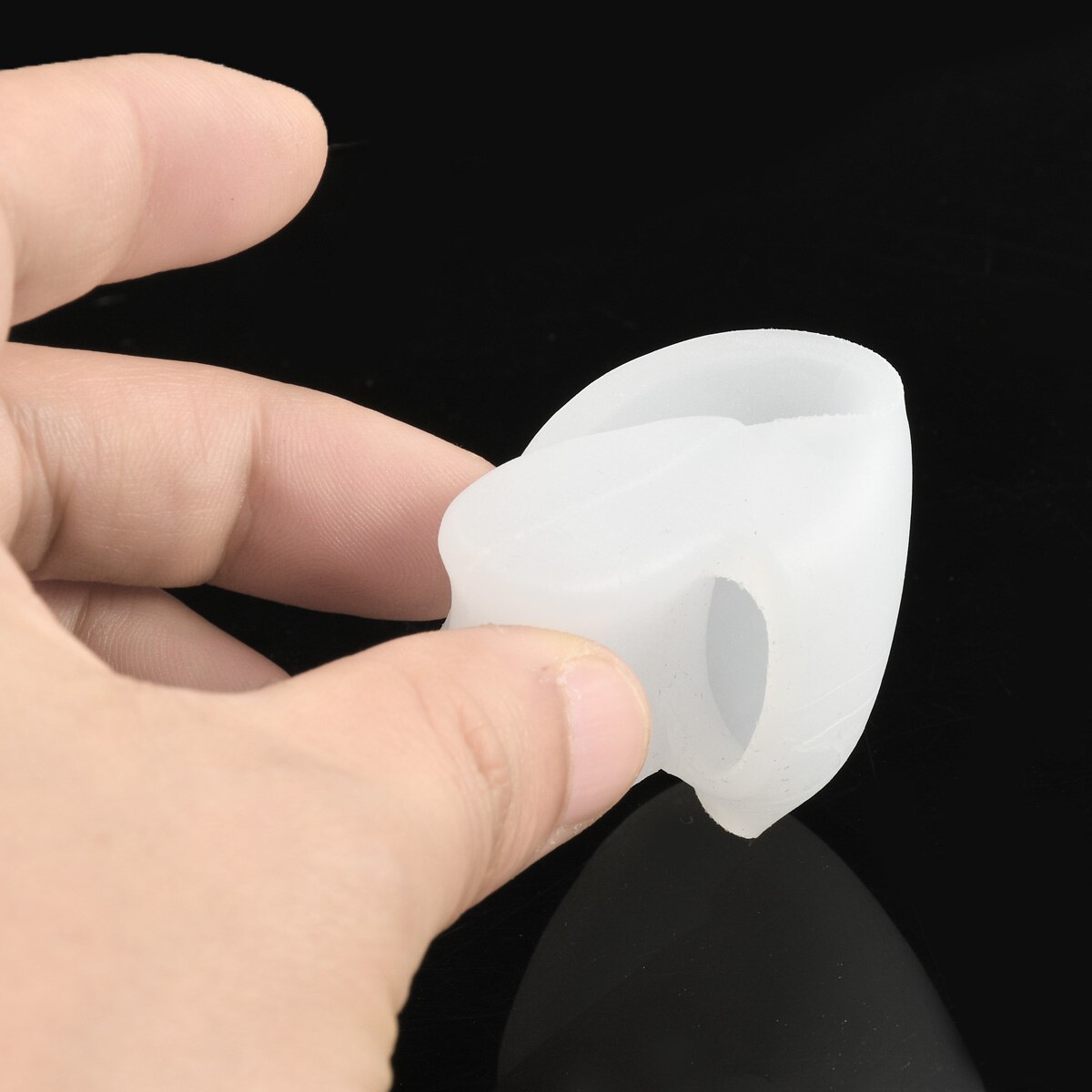 Silikone hallux valgus korrektor tåskillere knystkorrektorer fod finger splitter tommelfinger afstandsstykke fod spreder