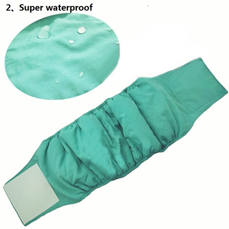 Herbruikbare Wrap Luiers Voor Honden, Waterdichte Puppy Fysiologie Band, Comfortabel En Ademend