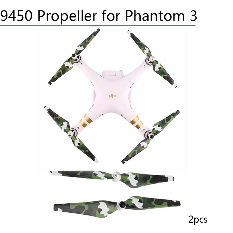2 stuks CW CCW 9450 Propeller voor DJI Phantom 3 Phantom 2 Vervanging Props Self Locking Blades Drone Camera Onderdelen accessoires