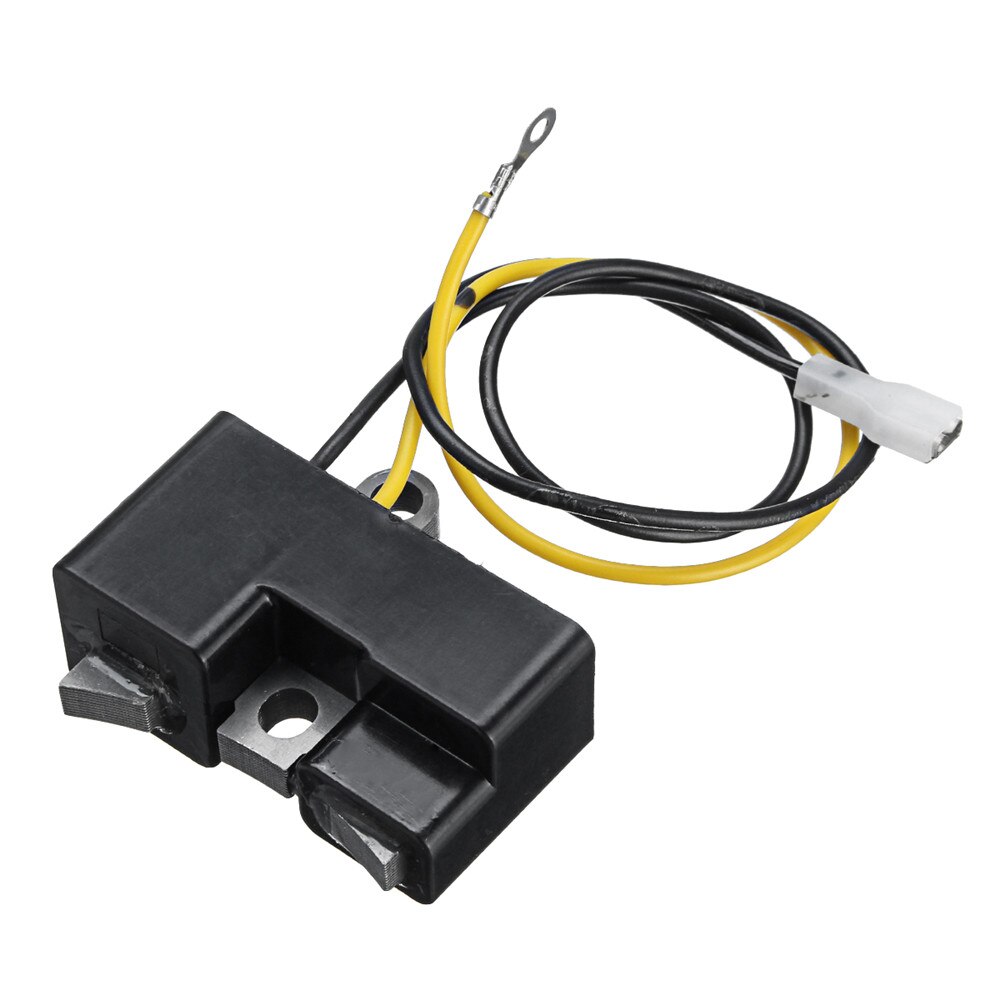 Bobina de encendido de 2 piezas, juego de bujías para Husqvarna 61 162 266 Jonsered 630 670, juego de bobinas de encendido de tipo antiguo