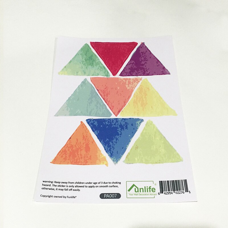 6 vellen Muur stickers op de koelkast Afneembare kamer decoratie Muurstickers voor home waterdichte wc sticker