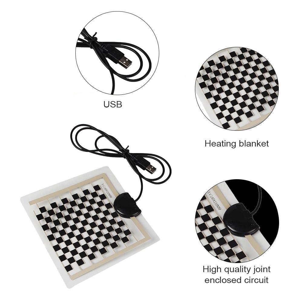 Reptile Heating Pad Climbing Pet Snake Lizard Heating Film Plate Insulation Thermostat For Home Pet Care Supplies