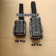 1 Kit ECU EDC17/16 Computer Board Plug 94 Pin With Full Wire Or 60 Pin With Full Wire Harness Socket Computer Board Connector
