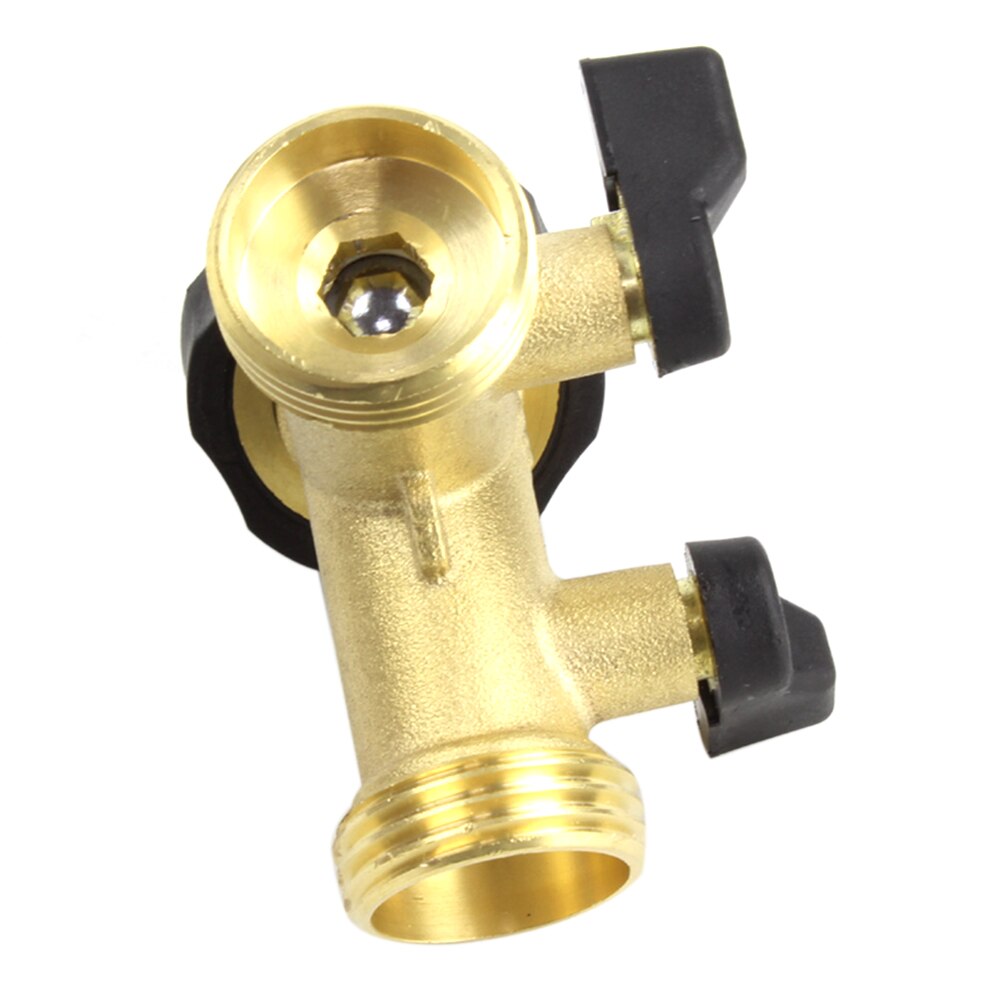 Y bilden Soild Durcheinander Gewinde Zwei Weg Stecker Adapter Anlage rasen bewässerung werkzeug Schlauch Splitter Garten Weichen Schlauch Bewässerung gemeinsam