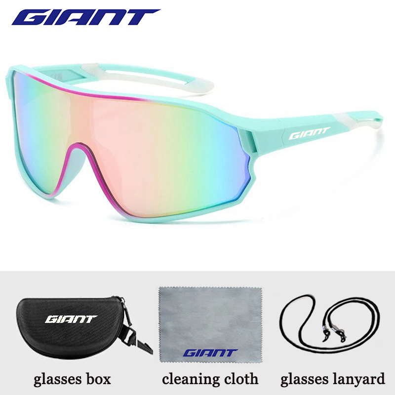 GIANT🔥Cycling Glasses✅ men and women UV400✅Anti Fog✅HD REVO Lenses⚡CE/ANSI Certified✅Cateye ✅MTB/Road Bike: green