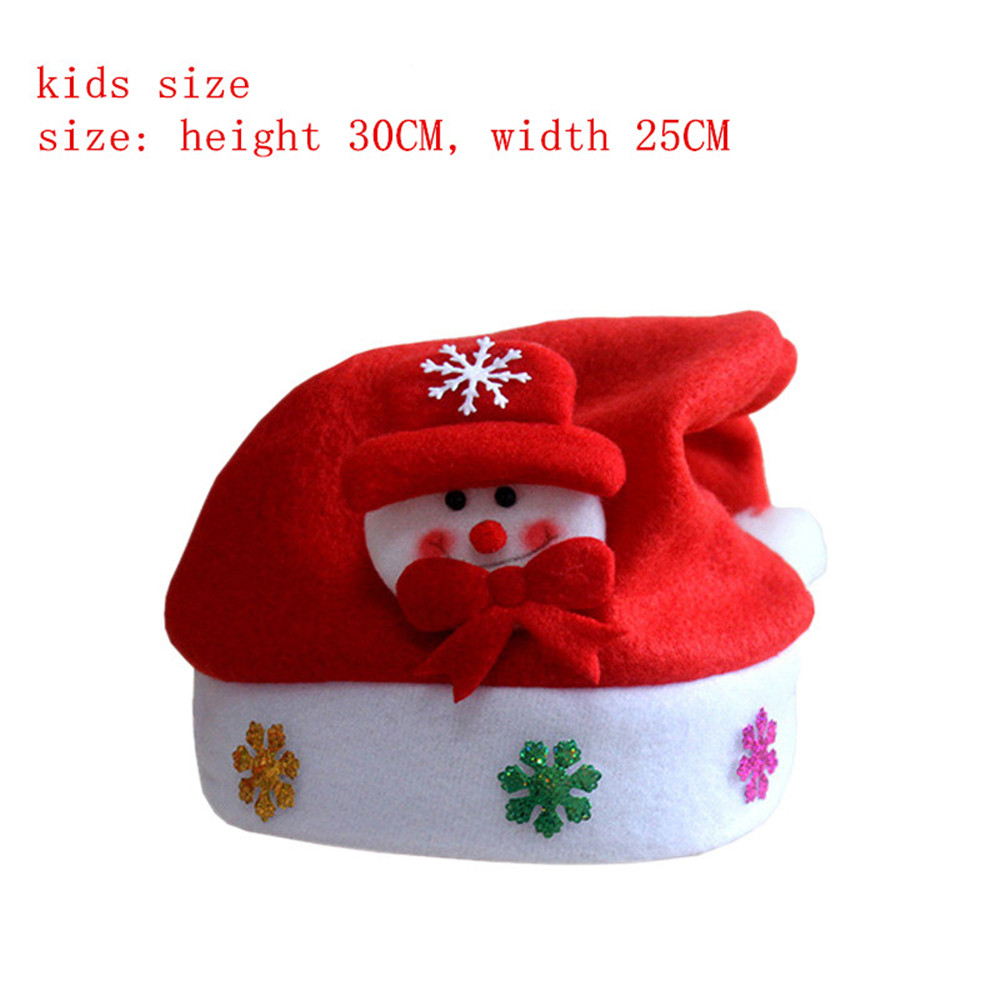 Cosplay Kids Adult LED Kerstmuts Kerstman Rendier Sneeuwpop Xmas Cap bonnet de noel adulte kerstman hoed: Style 7