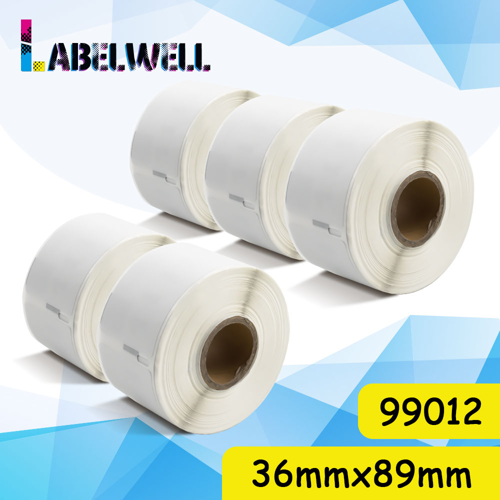 Labelwell 5Rolls 99012 Address Stickers 99010 99014 11352 11355 11354 Labels For Dymo Labelwriter 450 Label Maker 450 Twin Turbo: 5Rolls 99012 1300Pcs