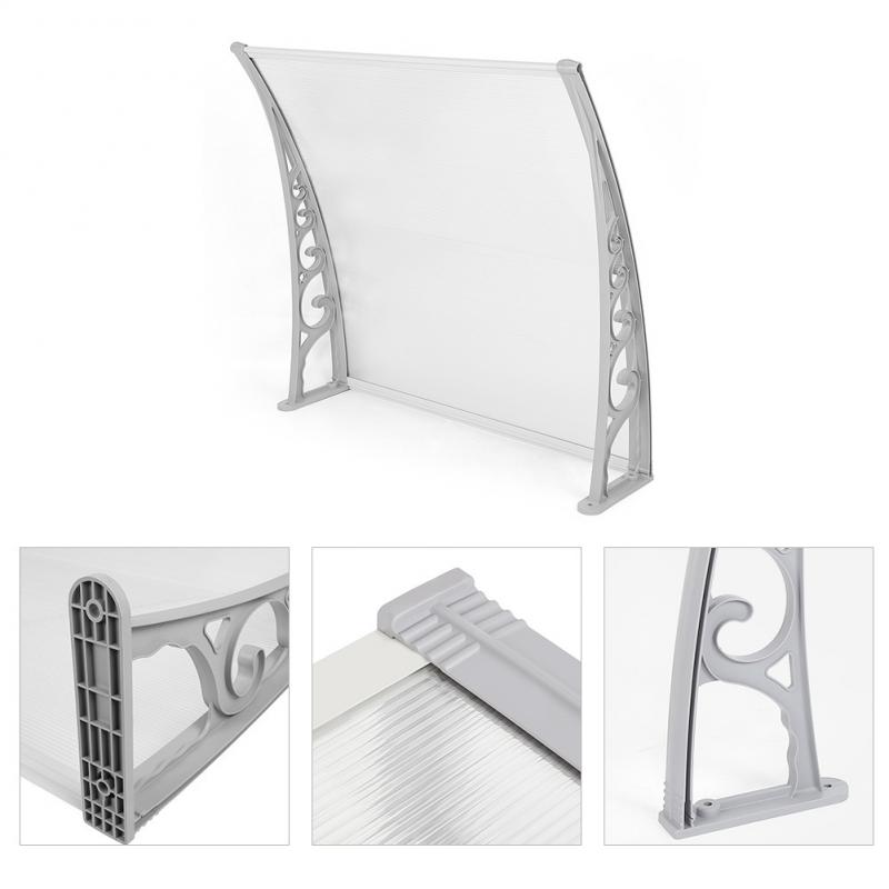 Duurzaam Deur Luifel Luifel Poly Carbonaat Front Back Deur & Venster Luifel Voor Outdoor Entree Deur-Venster Luifel Luifel hwc