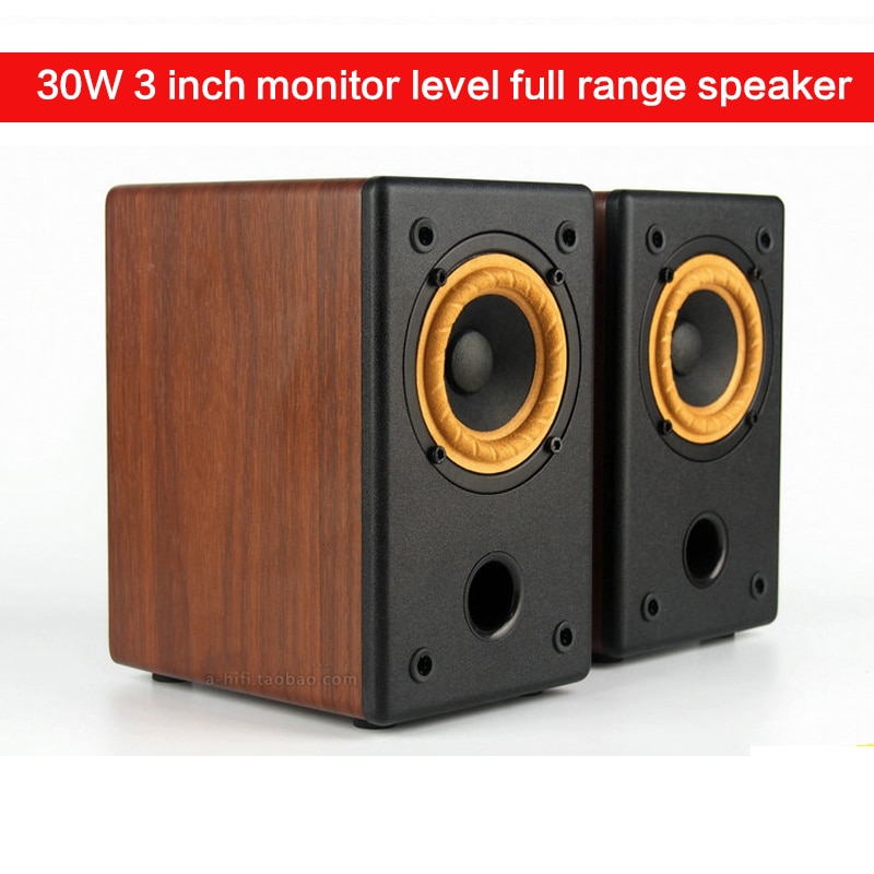 30W High Power 3 Inch Monitor Speaker Full Range Speaker Passieve Hifi Luidspreker Diy Front Speaker Thuis Tv/computer Speaker