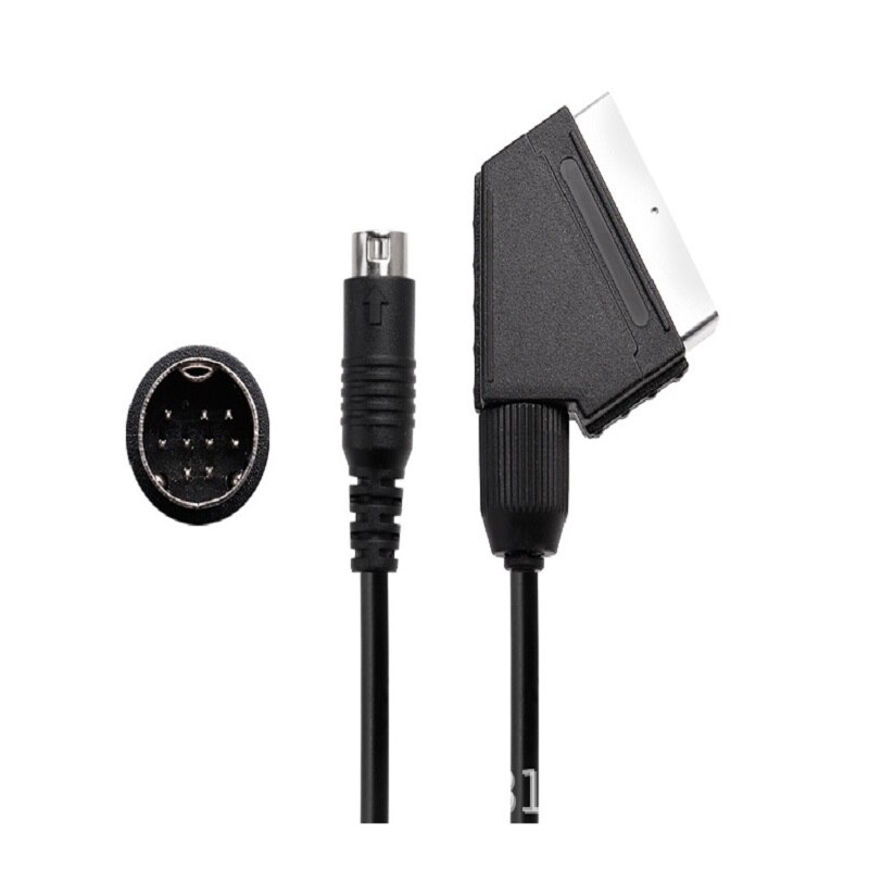 10 PCS EU RGB Scart Cable for Sega Genesis 2 Mega Drive MD 2