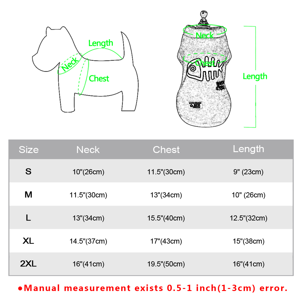 Dog Winter Clothes Small Pet Clothes French Bulldog Costume ropa para perro Cotton Pets Clothing Outfit for Small Dogs Chihuahua
