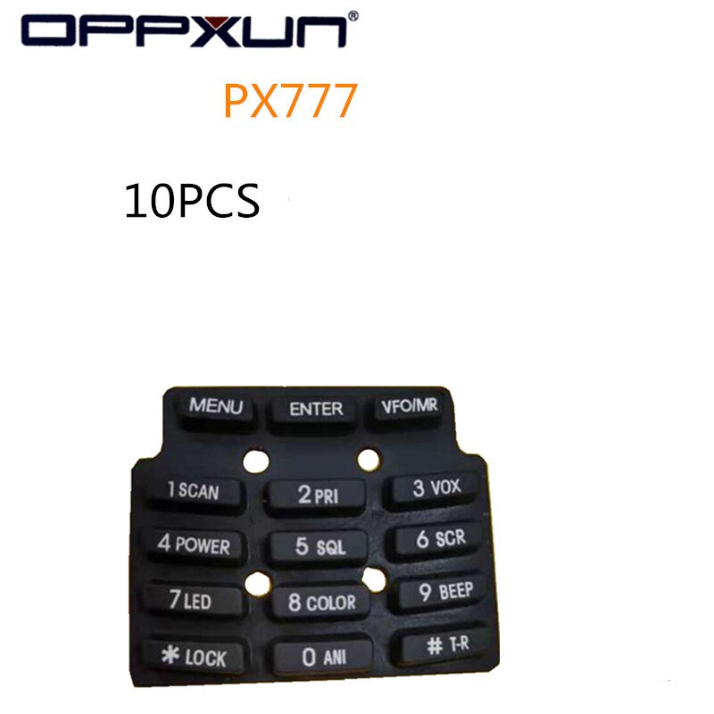 OPPXUN-10 piezas para teclado de alta gama PUXING PX777 PX-777, botón de disco, duradero, adecuado, estable,