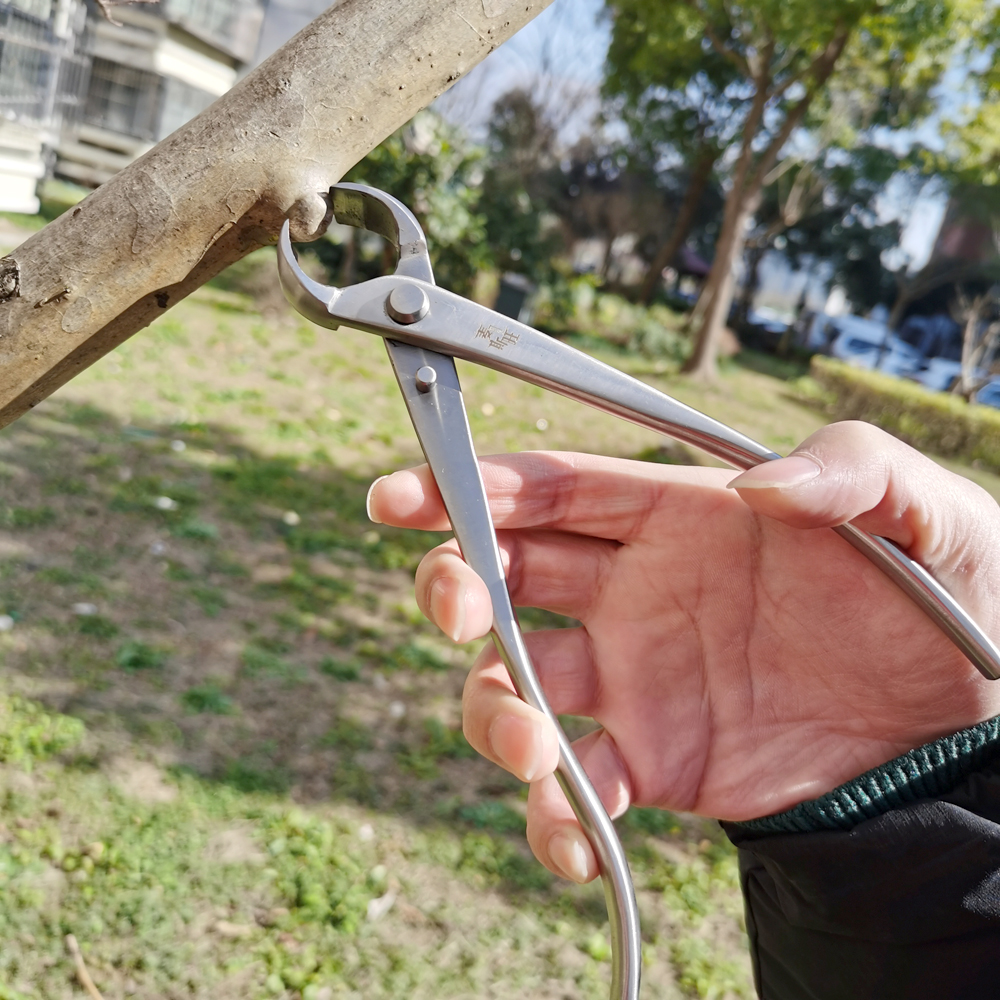 Herramienta de corte de poda de bonsái de acero inoxidable, tijeras para plantas y árboles, cortador de alambre para herramientas de poda de jardín