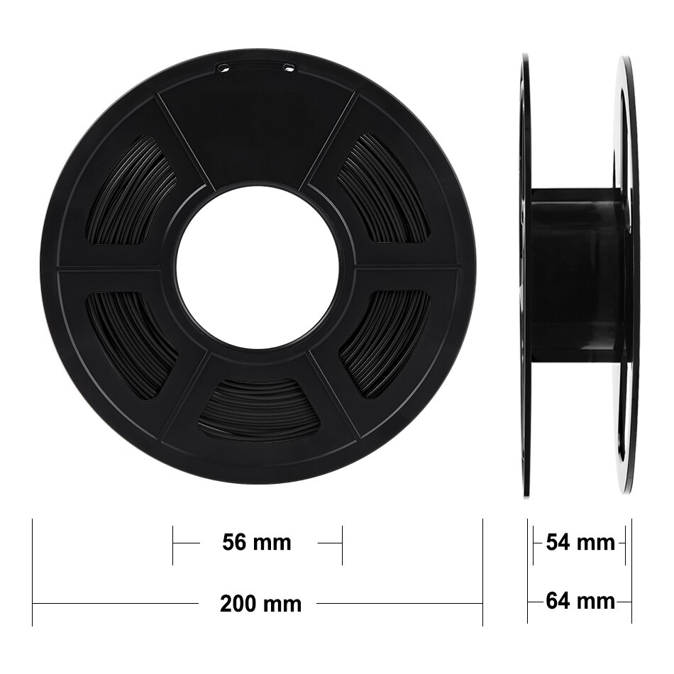 PETG 3D Printer Filament Spool 1.75mm Fast 1KG 2.2lbfor Technology Commerce Education DIY For FDM 3D Printers