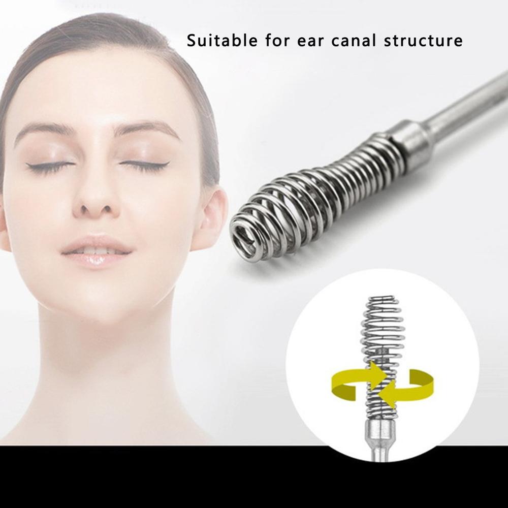 7Pcs Set Rvs Oor Pick Lepel Earpick Artefact Gesp Oor Schoner Oor Care Tool