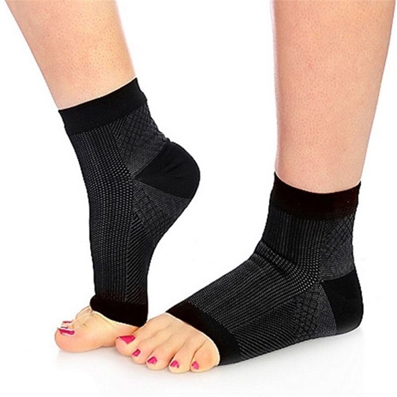 Voet Enkel Compressie Sokken Comfort Voet Anti Vermoeidheid Compressie sokken Mouw Elastische mannen Sokken Vrouwen Verlichten Zwellen Enkel