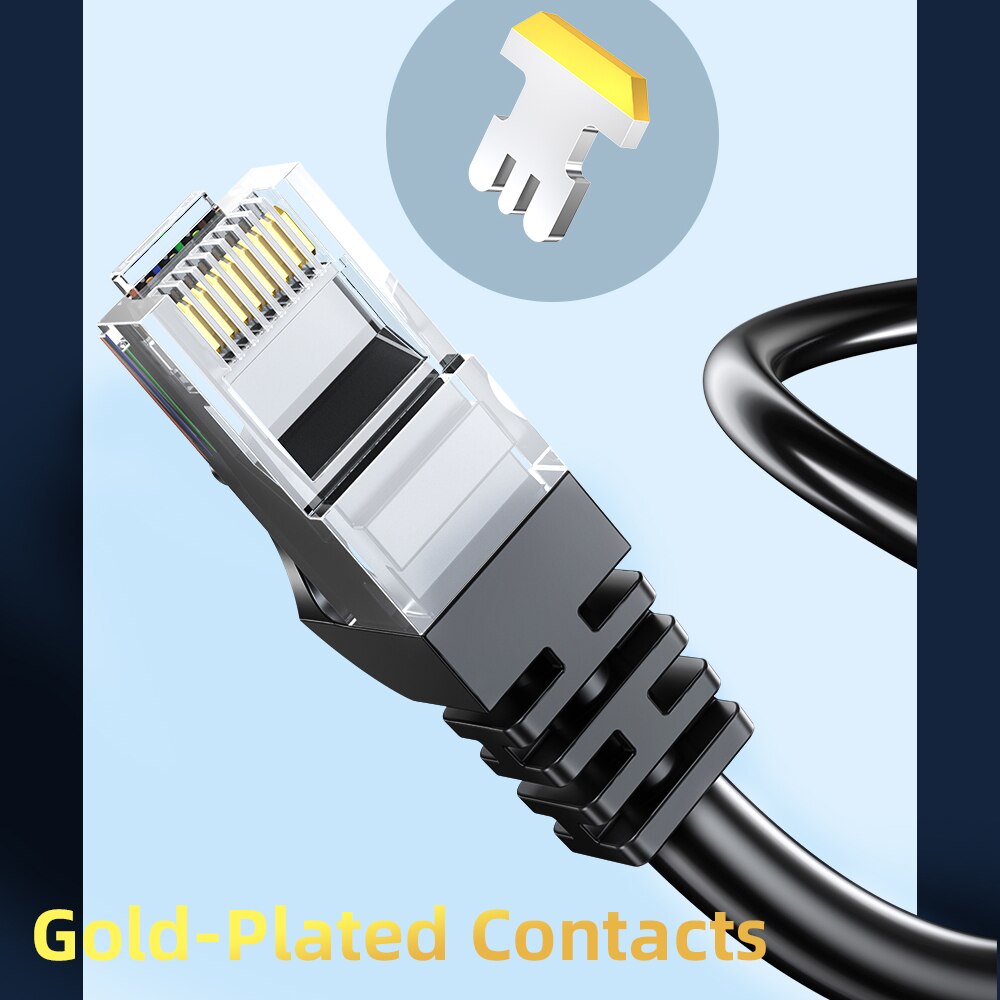 Ethernetkabel cat 6 lan afgeschermde kabel utp cat 6 gigabit  rj45 afgeschermde splitter netwerkkabel router  rj45 twisted pair patchkabel