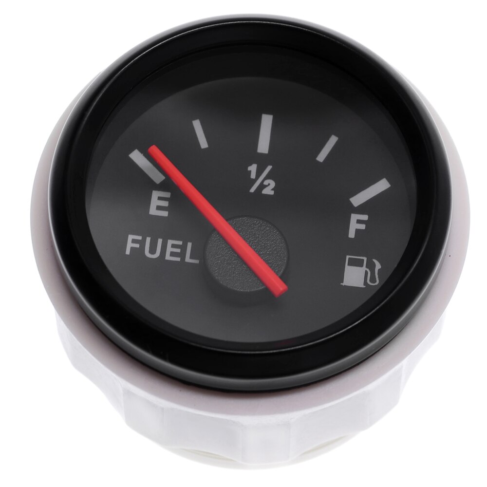 52mm Fuel Level Gauge 0~190 ohm 240~33 ohm Waterproof Oil Level Gauge Meter For Universal Boat Car Truck Marine