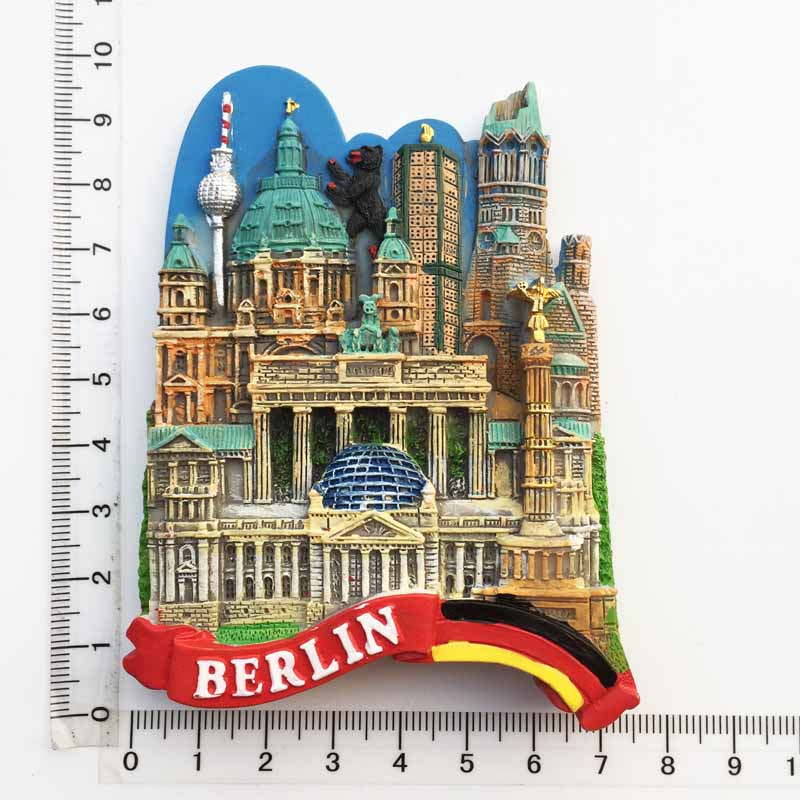 fridge magnet germany berlin world travel tourism souvenir kitchen decoration magnetic sticker paste
