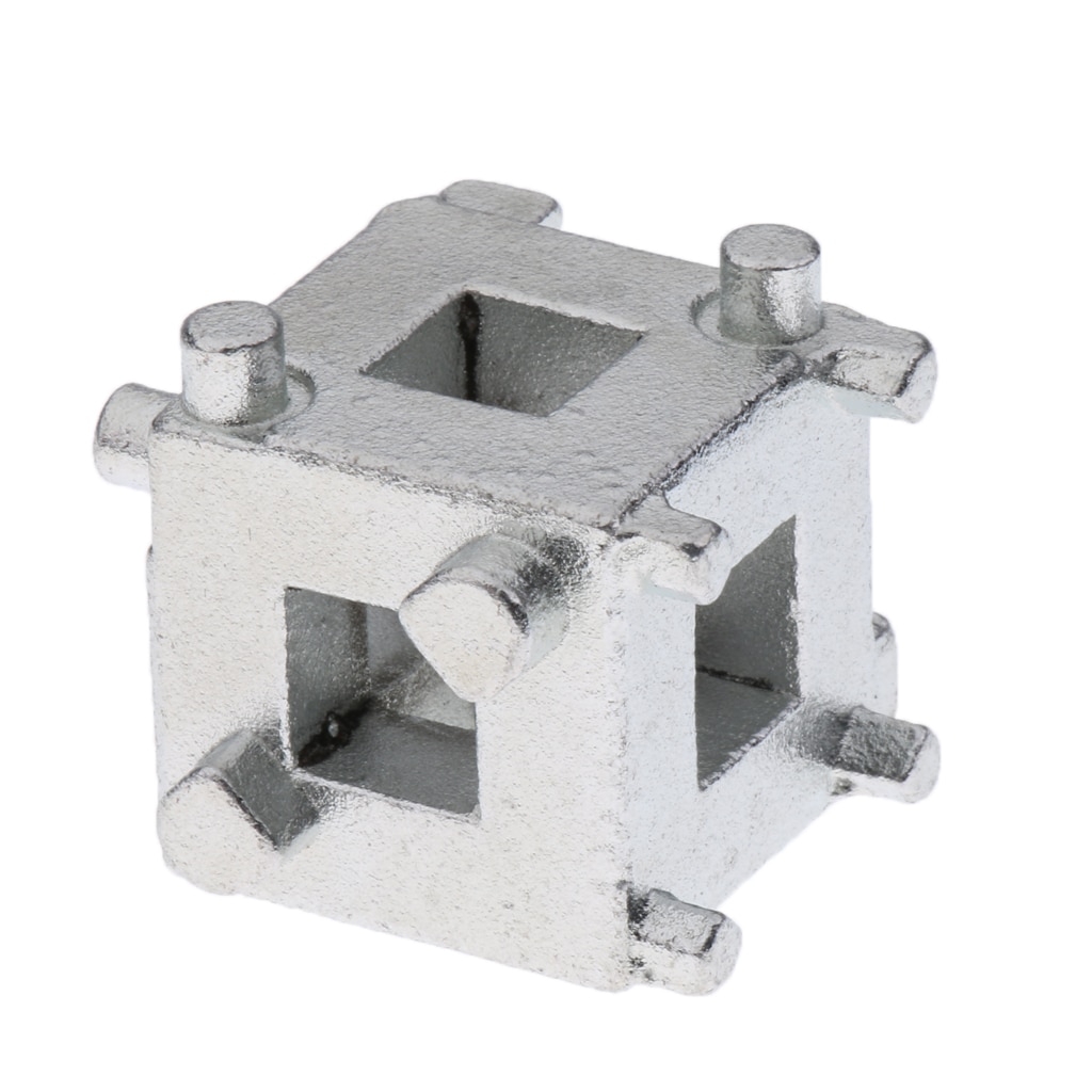 Disc Rear Brake Piston Caliper Wind Back Cube Tool for Most Chrysler Ford GM Vehicles
