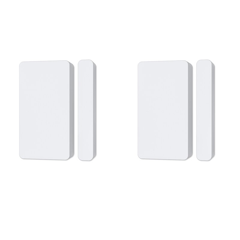Wifi Deur En Raam Entry Sensor Alarm Anti-Diefstal Home Security Early Warning System Graffiti Wifi Smart Deur Sensor: 2 pcs
