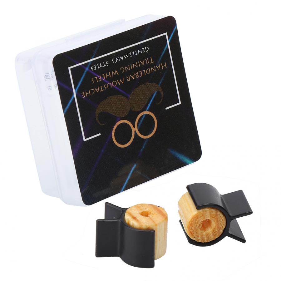 Hout Gel Snor Training Wiel Mannen Snor Styling Template Baard Schoon Vormgeven Trimmen Tool