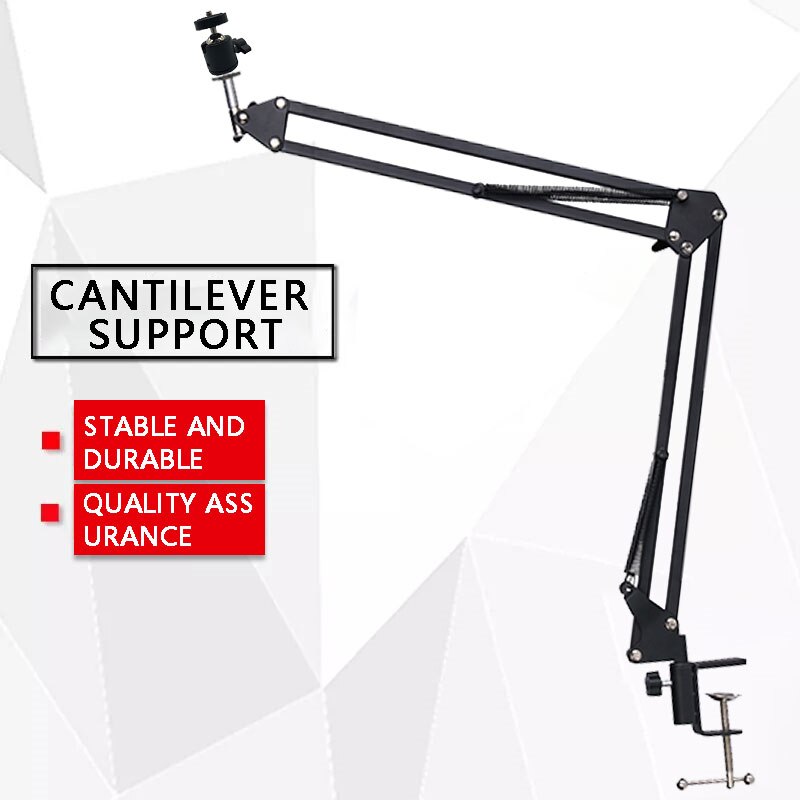 360 Degree long Arm Stand Holder Compatible Mobile Phone Tablet Holder Clip Photography Light Holder /Phone Holder Replacement