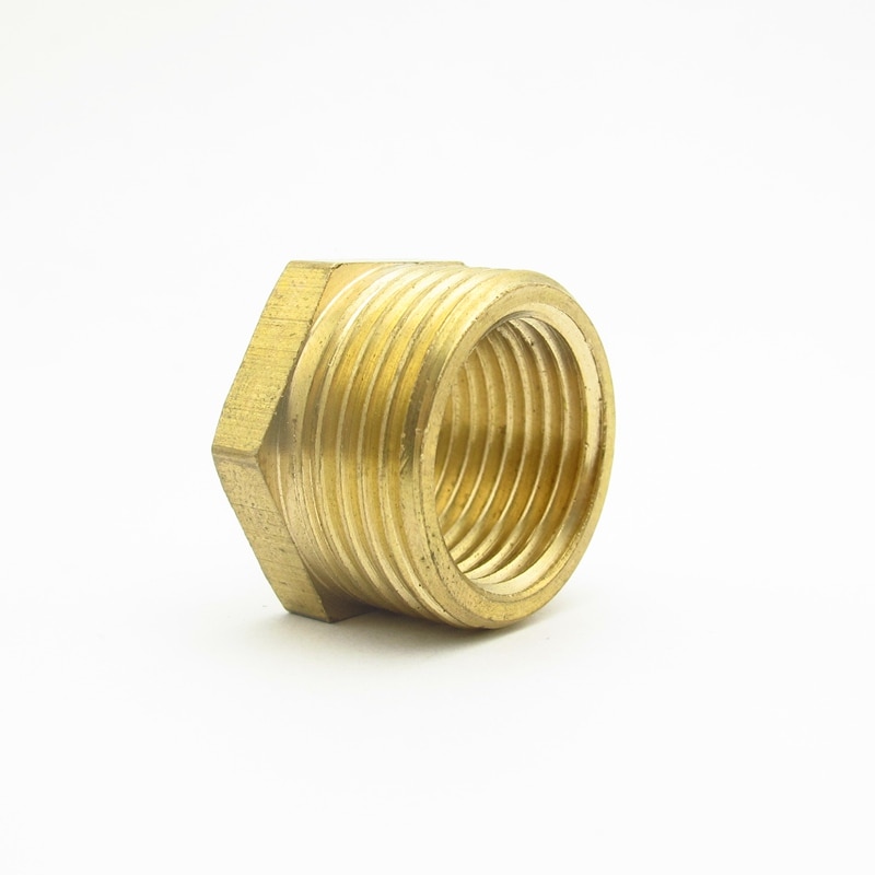 M10 M14 M20 Metric Male To Female Thread Brass Reducer Bushing Reducing Pipe Fitting Coupler Connector Adapter