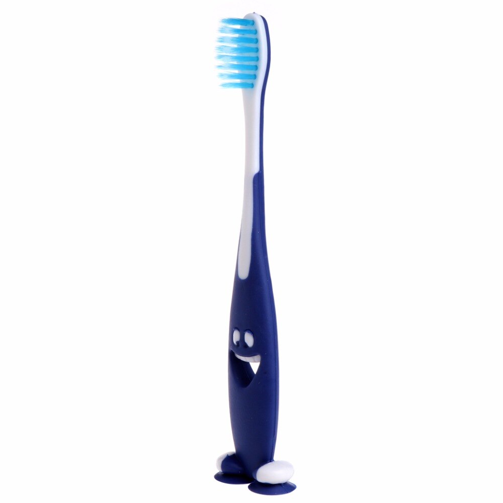 3 uds. Cepillo de dientes de cerdas suaves para bebés, limpiador de dientes sonriente, conjunto de cuidado Dental de entrenamiento