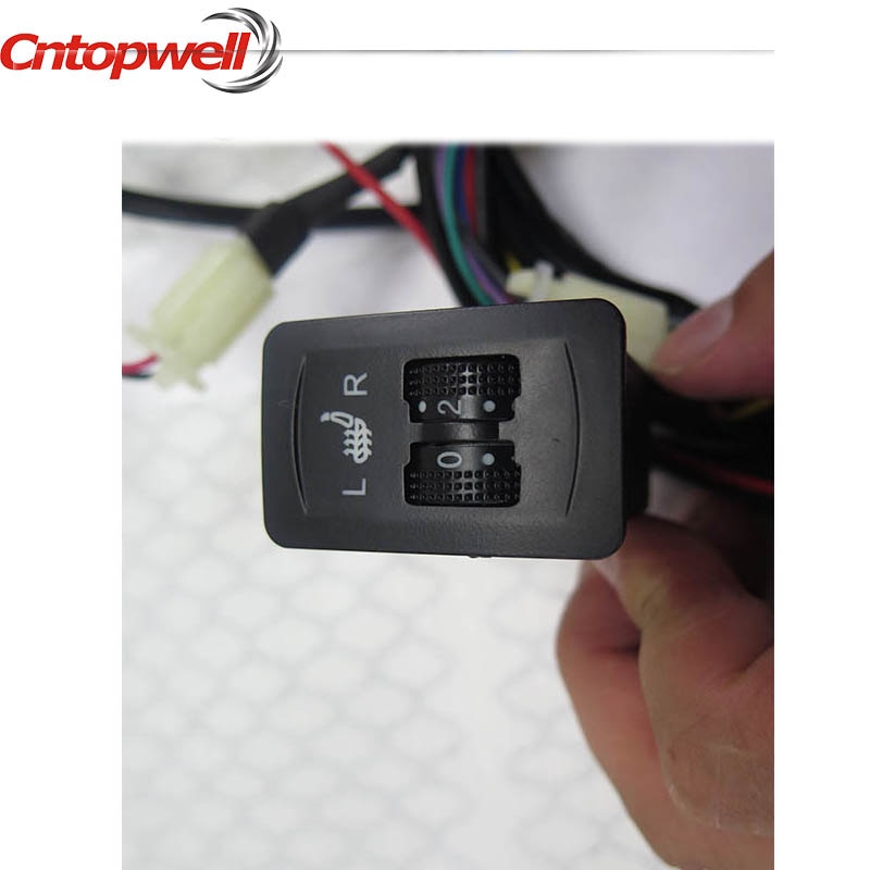 Fiber Heated Seat Heater 12 V Pads Winter Warmer Seat Covers 2 seats installed 5 position switch Universal