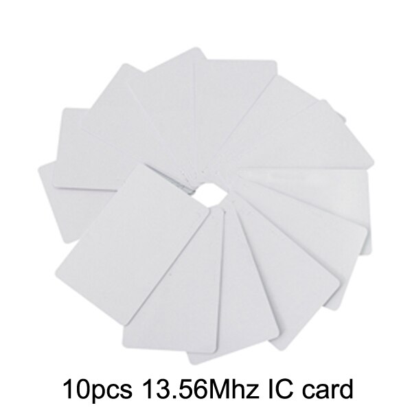 TTLOCK APP 13,56 Mhz RFID Smart Elektronische Schrank Türschloss Biometrische Fingerprint Schublade Schloss Smart Passwort Lock: 13.56Mhz card 10pcs