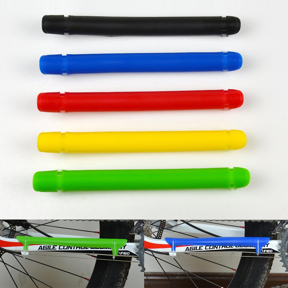 2Pcs Bicycle Bike  Chain Guard Protector Shield Mountain Bikes Road Bicycles Plastic Protect Chainwheel Cove Protective Gear