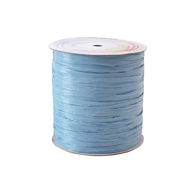 125G 250M Raffia Katoen Stro Touw 100% Plant Fibre Diy Breien Zomer Strooien Hoed Handtassen Katoen Stro Draad