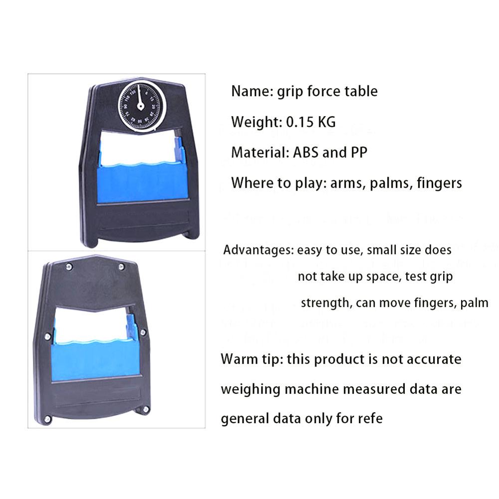 Digital Handheld Dynamometer Gripper Strength Meter Auto Gripper Manual Grip Power 200 lbs / 90 kg