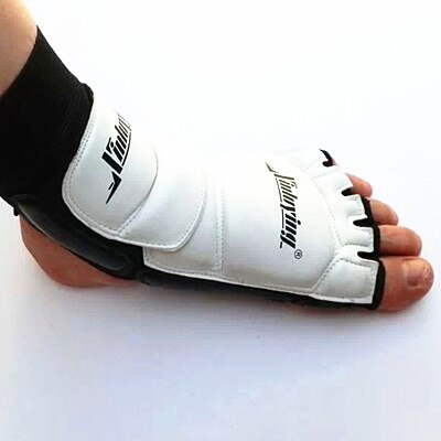 De Protector de pie para Taekwondo luchando protección Kickboxing FoodGuard WTF aprobados tobillo de apoyo a la protección