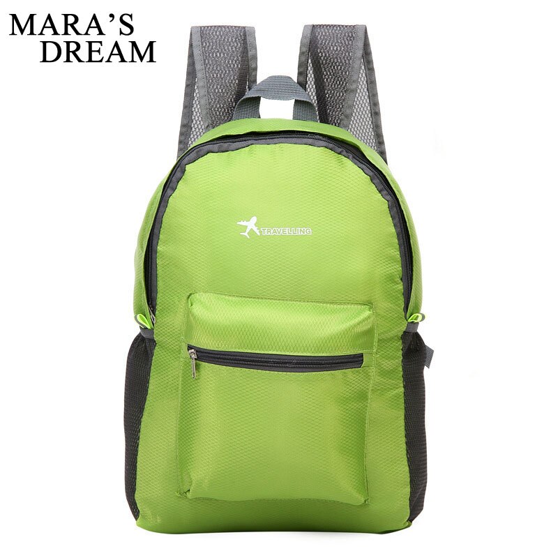 Mara's Dream unisexe sac de voyage Portable peut plier Nylon femmes voyage sacs à dos décontracté Simple hommes et femmes sac de voyage