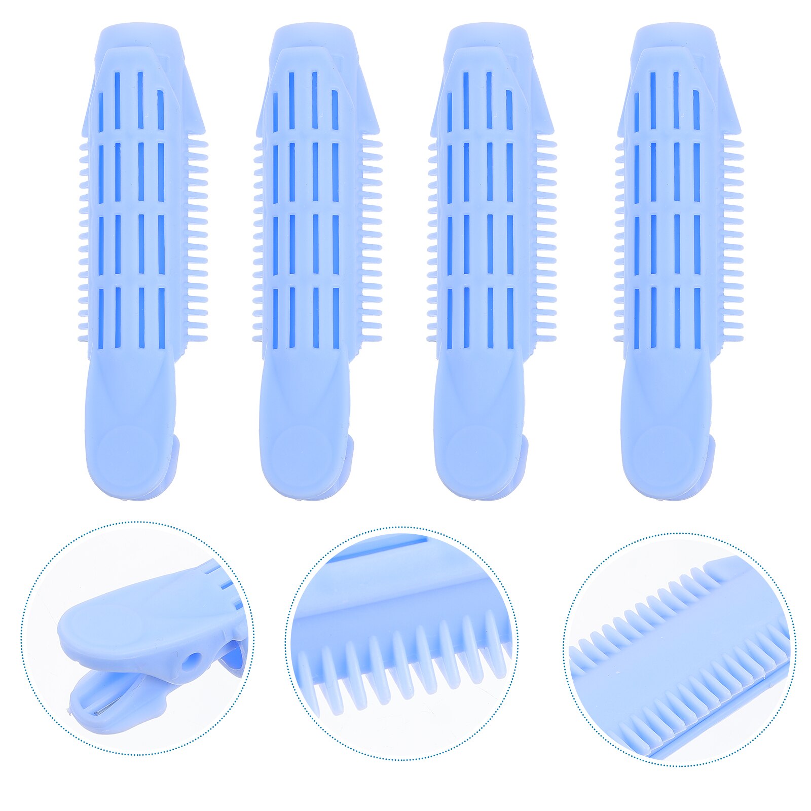 6szt. grzywka włosy lokówki wałek włosy stylizacja narzędzia DIY kręcone fryzura klipy