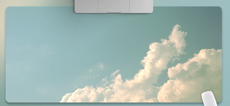 Laptop Mouse Mat Kawaii Mouse Pad Cute Mouse Padpad Large Writing Desk Mats Gaming Deskpad for Office Home Gamer 80x30 90x40: 400x900x2mm 03