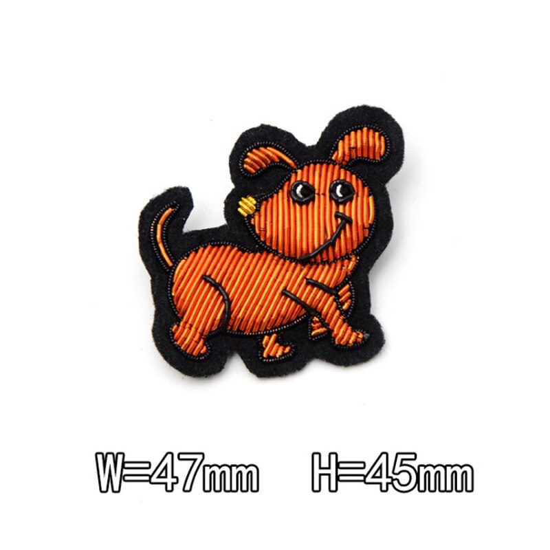 Indiase Zijde Hand Geborduurd Doek Sticker Broche Vrouwelijke Accessoires High-End Leuke Decoratieve Badge Corsage: 8