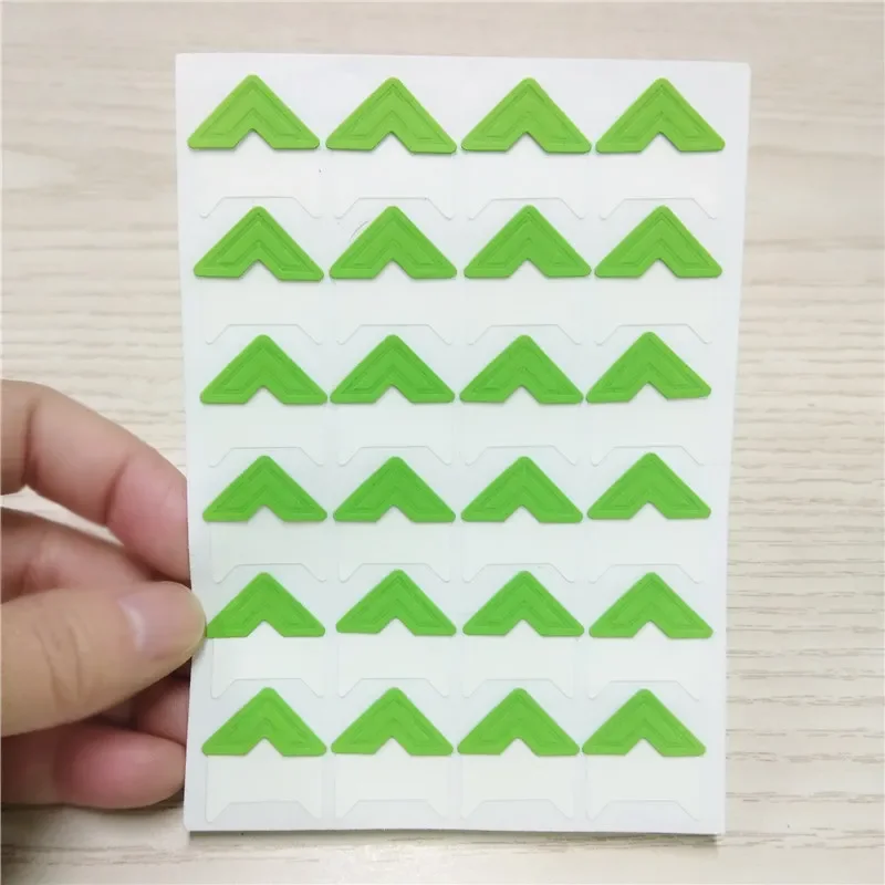 DIY Photo Album Frame Decoration, Scrapbooking Protect Stickers, 5 Sheet Sticker Paper: green