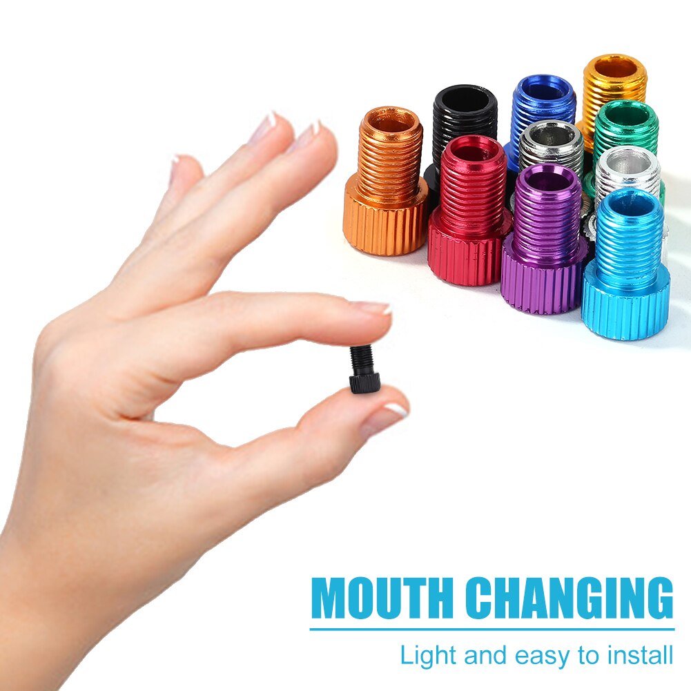 40Pcs Kleurrijke Duurzaam Aluminium Bike Valve Covers Lichtgewicht Fiets Wheel Tyre Franse Valve Dust-Proof Caps