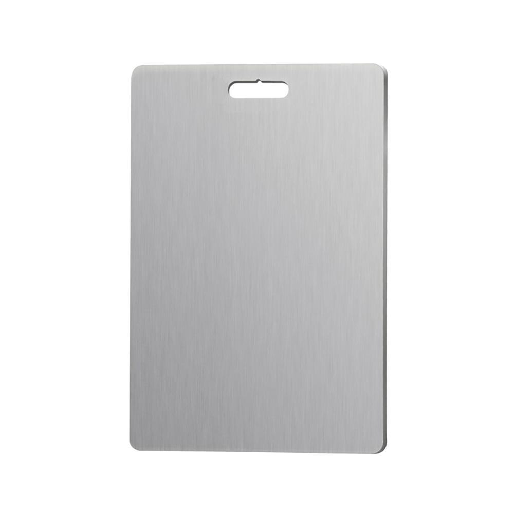 304 Stainless Steel Kitchen cutting board Sterile mildew proof chopping board Fruit cutting board Rectangular chopping board