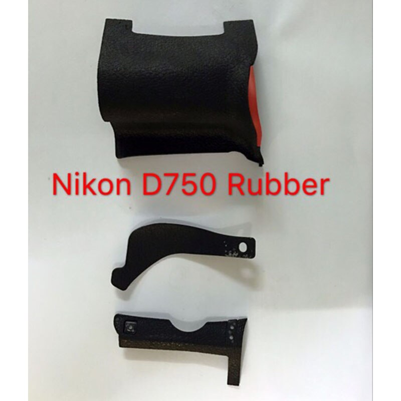 Voor Nikon D750 Decoratieve Lederen Case Leer Originele Plastic 3-Delige Set