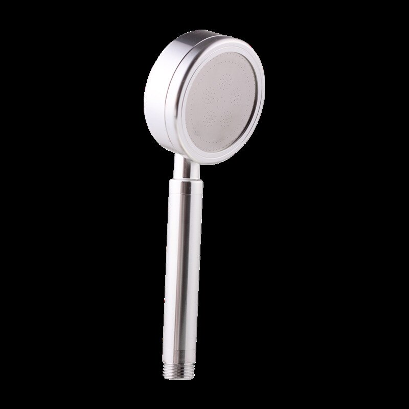 Aluminium Onder Druk Bad Regendouche Filter Hoofd Hoge Druk Enkele Kop Bad Badkamer Water Filtratie Douchekop Spa: Gray