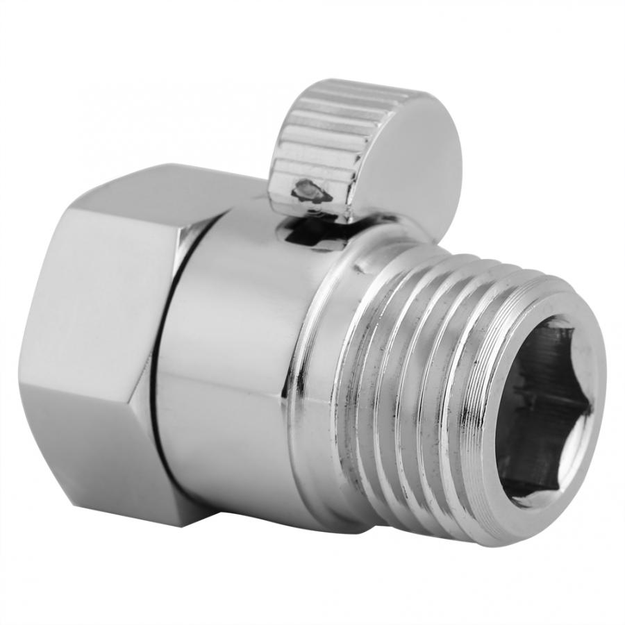 1/2 Contol Uitgeschakeld Water Saver Valve Voor Douchekop Hand Bidet Sproeier Temperatuur Regelklep