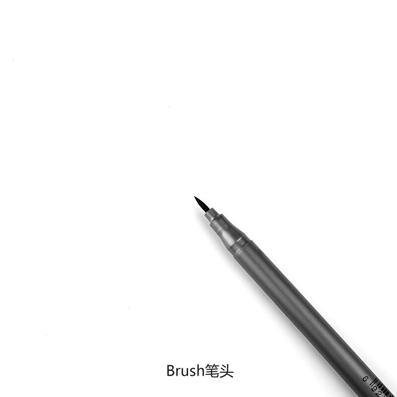 STA STA8050 Hand-gemalt nadel rohr stift Comic haken linie Hub stift Schüler Hand-gemalt stift büro unterschrift stift: Bürste