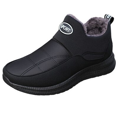 Cresfimix Mannen Casual Korte Winter Warme Schoenen Mannelijke Mode Marineblauw Comfort Zomer Bont Schoenen Botas Hombre C6387: a / 9.5